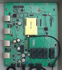 
 Mast interface unit with RF Module